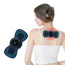 Kit com ate 5 Mini Massageador Elétrico Portátil Cervical EMS Alivia Dores Corpo