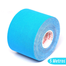 Bandagem Elástica 5Cm X 5M - Fita Kinesio Tape Fisioterapia