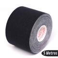 Bandagem Elástica 5Cm X 5M - Fita Kinesio Tape Fisioterapia