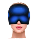 Touca De Enxaqueca Alívio Terapêutica Gel Hood Ice pack Máscara De Calor Para Os Olhos Dor De Cabeça