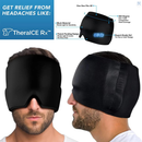 Touca De Enxaqueca Alívio Terapêutica Gel Hood Ice pack Máscara De Calor Para Os Olhos Dor De Cabeça