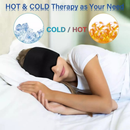 Touca De Enxaqueca Alívio Terapêutica Gel Hood Ice pack Máscara De Calor Para Os Olhos Dor De Cabeça