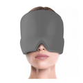 Touca De Enxaqueca Alívio Terapêutica Gel Hood Ice pack Máscara De Calor Para Os Olhos Dor De Cabeça