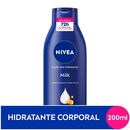 NIVEA Loção Hidratante Milk Pele Seca a Extrasseca 200ml