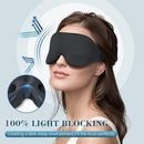 Máscara 3D de Espuma para Dormir, Tapa-Olho Blackout Total, Confortável e Zero Pressão