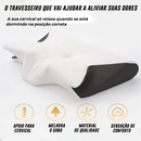 Almofada Ortopédica De Espuma De Memória Ergonômico Para Dor Apoio No Pescoço