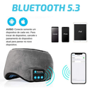 Máscara para os olhos, máscara de sono, fones de ouvido Bluetooth confortáveis