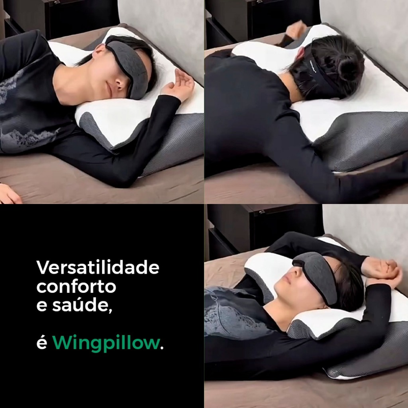 Almofada Ortopédica De Espuma De Memória Ergonômico Para Dor Apoio No Pescoço