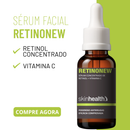 Sérum Facial - Retinol, Ácido Hialurônico, Rejuvenescedor, Clareador, Uniformizador - Skincare - Skinhealth 30ml