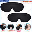 Máscara 3D de Espuma para Dormir, Tapa-Olho Blackout Total, Confortável e Zero Pressão