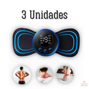 Kit com ate 5 Mini Massageador Elétrico Portátil Cervical EMS Alivia Dores Corpo