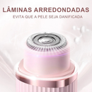 Depilador Eletrico Feminino Recarregável Removedor De Pelos Navalha Dupla- Envio rápido