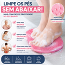 apete Massageador e Esfoliante para os Pés com Ventosas Antiderrapante para Banho