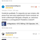 6 Magnésios + B12 500mg 120 Cápsulas | Alta Absorção | Energia, Sono e Sistema Nervoso | Original