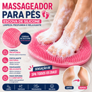 apete Massageador e Esfoliante para os Pés com Ventosas Antiderrapante para Banho