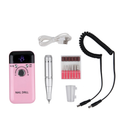 Lixadeira Elétrica Para Unhas 45000RPM Profissional Portátil Recarregável Nail Drill Kit Completo Gel Acrílico + Brocas