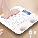 Balança Corporal Bioimpedância Digital Aplicativo Bluetooth Android Ios Suporta Até 180kg
