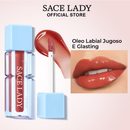 Gloss Labial SACE LADY Gloss Labial Brilhoso e Suculento Longa Duração