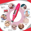 Lixadeira de Unhas Elétrica com Broca e Motor Bivolt para Manicure e Pedicure USB