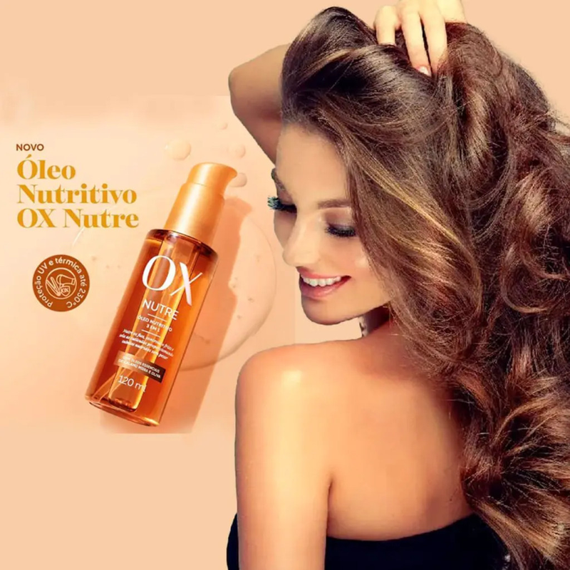 Óleo Nutritivo 3 Em 1 Ox Nutre 120ml