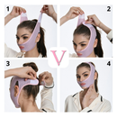 VFace Lifting Facial Efeito Rejuvenescedor Antirrugas e Firmamento Máscara de Beleza Contra Papada