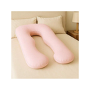 Travesseiro De Corpo Para Gestante gravida 200 fios Micropercal 120x60cm Ergonomico Cama Macio