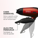 Secador de Cabelos Mondial Max Travel SC-10 Bivolt 1200w
