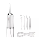 Irrigador Dental Elétrico Oral Portátil Recarregável USB 220ml Limpeza Para família ou viagem