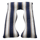 Travesseiro De Corpo Para Gestante gravida 200 fios Micropercal 120x60cm Ergonomico Cama Macio