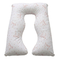 Travesseiro De Corpo Para Gestante gravida 200 fios Micropercal 120x60cm Ergonomico Cama Macio